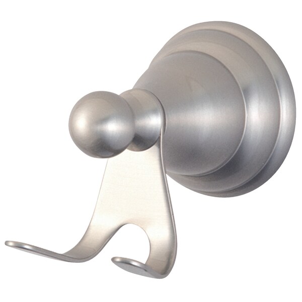Royale Robe Hook, Brushed Nickel